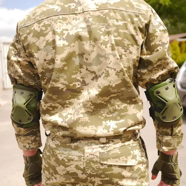 Комплект наколінники + налокітники (камуфляж)
