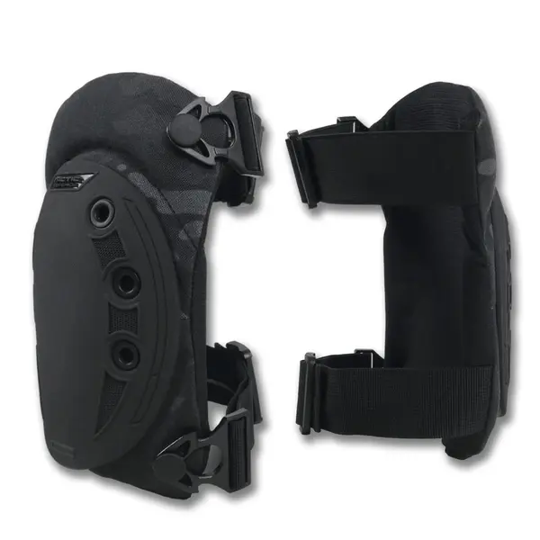 Наколінники Kiborg USA tactical чорний мультикам