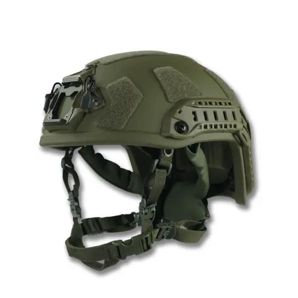 Балістичний шолом покращений FAST PE GEN III AGGRESSIVE Olive XL