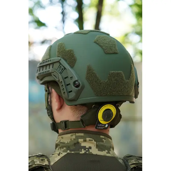 Балістичний шолом покращений FAST PE GEN III AGGRESSIVE Olive XL