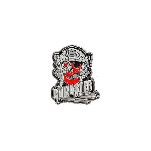 Пин тактический "CHIZASTER" серый