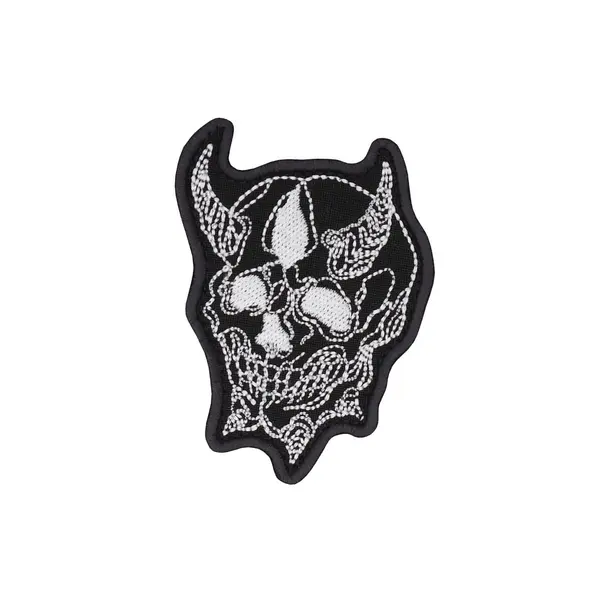 Патч тактичний "NS Skull" white
