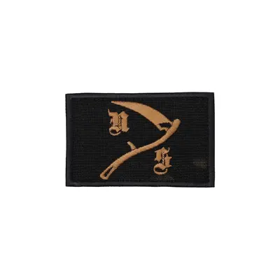 Патч тактичний "NS Multicam Black and Gold"