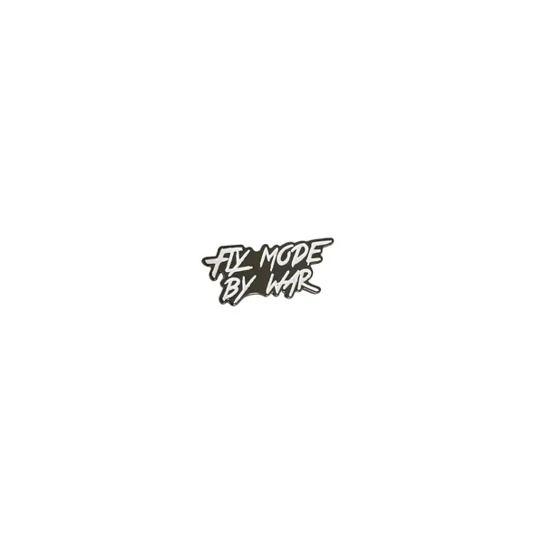 Пин тактический «FLY MODE BY WAR» black