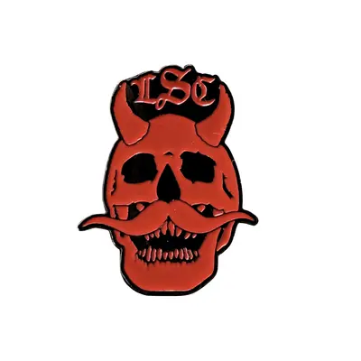 Пін тактичний «LSC» червоний