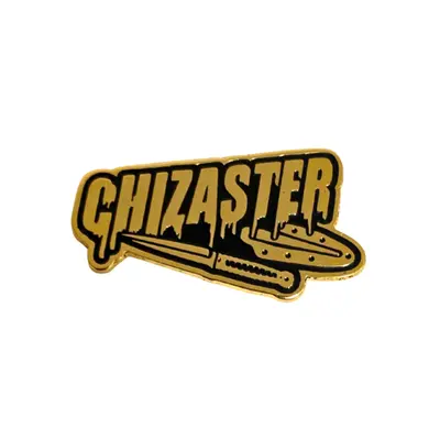Пін тактичний «CHIZASTER» текст золотий