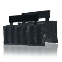 Захист попереку Kiborg з балістичним пакетом 2 клас захисту Militex Black Multicam
