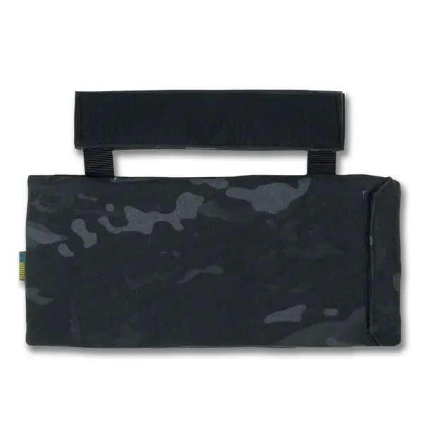 Захист попереку Kiborg з балістичним пакетом 2 клас захисту Militex Black Multicam