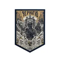 ПВХ патч тактичний «ЧЕРНІГІВ» койот