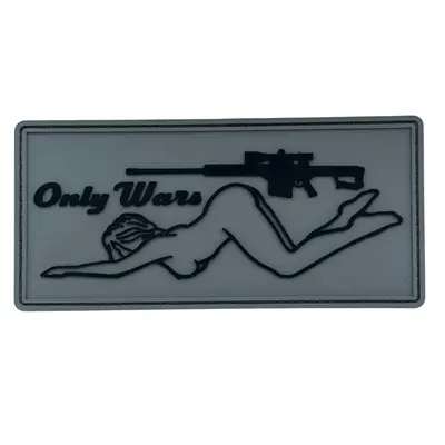 Патч тактический "OnlyWars Girl" Grey
