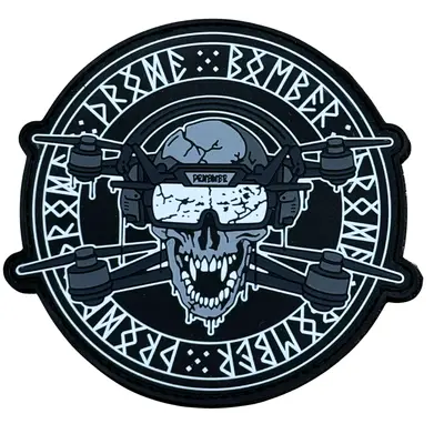 ПВХ патч тактичний «DRONEBOMBER»
