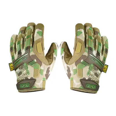 Тактичні зимові рукавички Mechanix M-Pact з утеплювачем Койот Мультикам-L