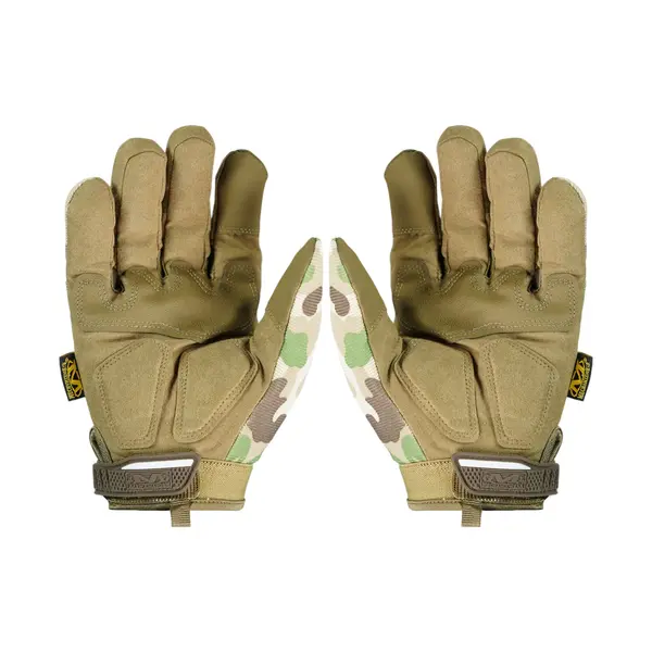 Тактичні зимові рукавички Mechanix M-Pact з утеплювачем Койот Мультикам-2XL