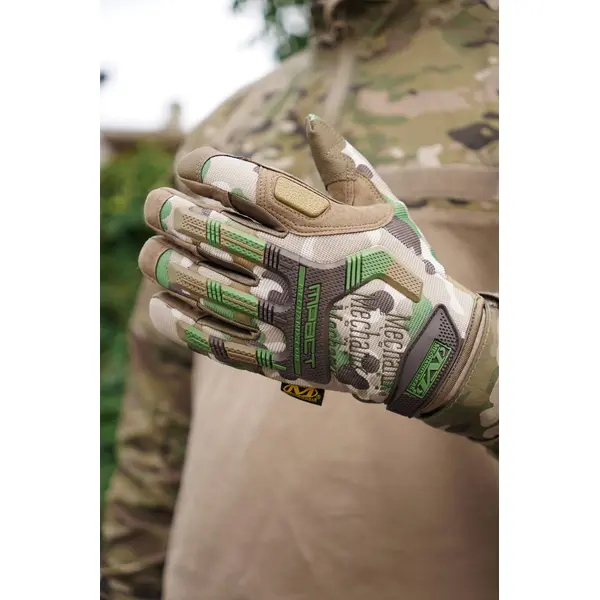 Тактичні зимові рукавички Mechanix M-Pact з утеплювачем Койот Мультикам-2XL