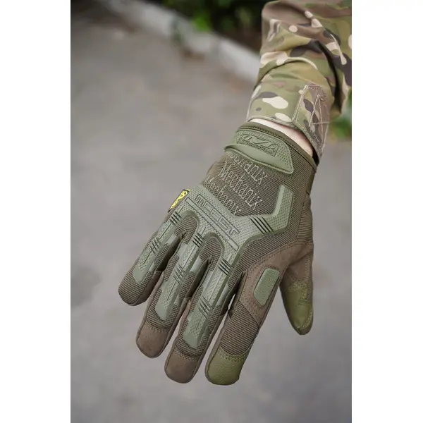 Рукавички зимові тактичні  Mechanix M-Pact з утеплювачем Олива-2XL