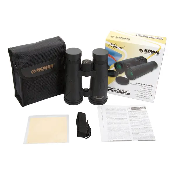 Бинокль KONUS TITANIUM OH 10×42 с объективами 42 мм