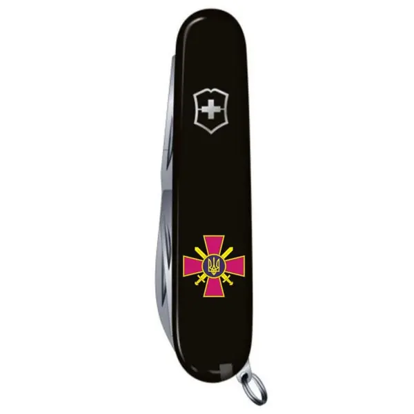 Нож Victorinox Spartan (12 функций) Black/Эмблема