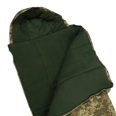 Спальний мішок з капюшоном 2,100х0,750 фліс піксель