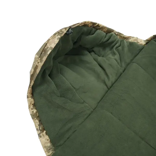 Спальный мешок с капюшоном 2,100х0,750 флис пиксель