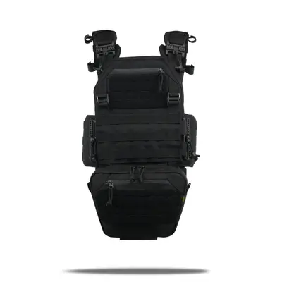 Плитоноска Kiborg GU gen.2 + 2 підсумки з балістичним захистом 1 класу чорний