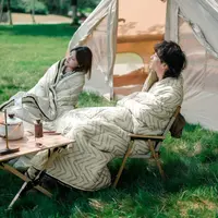 Спальний мішок Naturehike DP100 CNK2300SD012 лівий, світло-зелений
