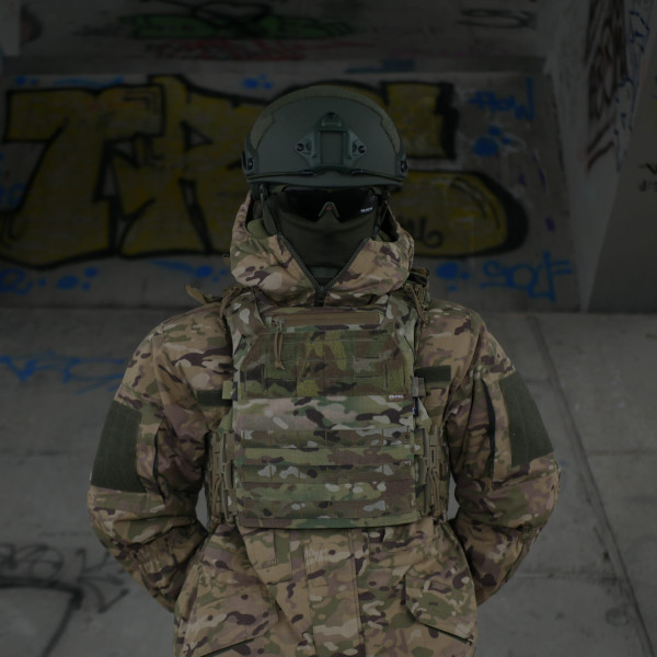 Професійна плитоноска Militex Pro Series Multicam original USA (M-L)