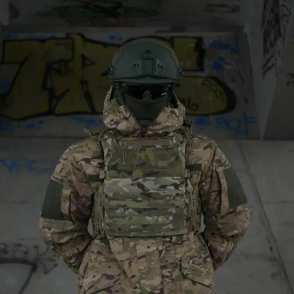 Профессиональная плитоноска Militex Pro Series Multicam original USA (M-L)