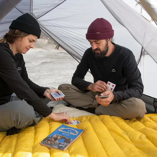 Палатка сверхлегкая двухместная с футпринтом Naturehike Mongar NH17T007-M, 20D, серая