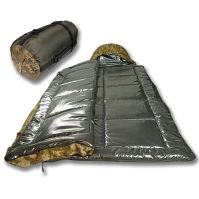 Спальный мешок Kiborg Arctic Omni-Heat пиксель -25С 85*210