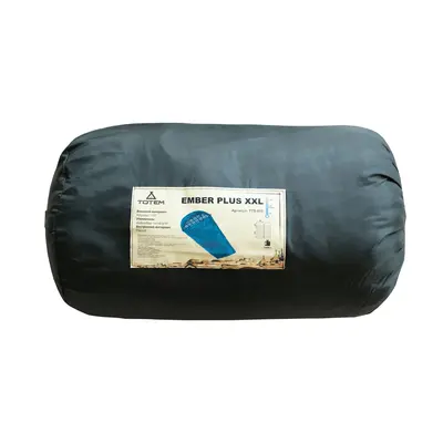 Спальний мішок Totem Ember Plus XXL ковдра з капюш лівий olive