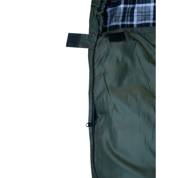 Спальний мішок Totem Ember Plus XXL ковдра з капюш лівий olive
