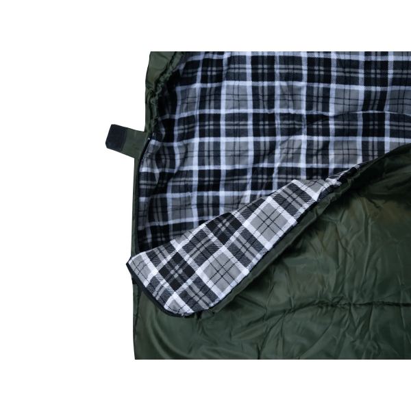 Спальний мішок Totem Ember Plus XXL ковдра з капюш лівий olive