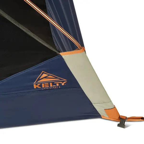 Одномісний намет з використанням технології Quick-Corner Kelty Late Start 1 — Сірий