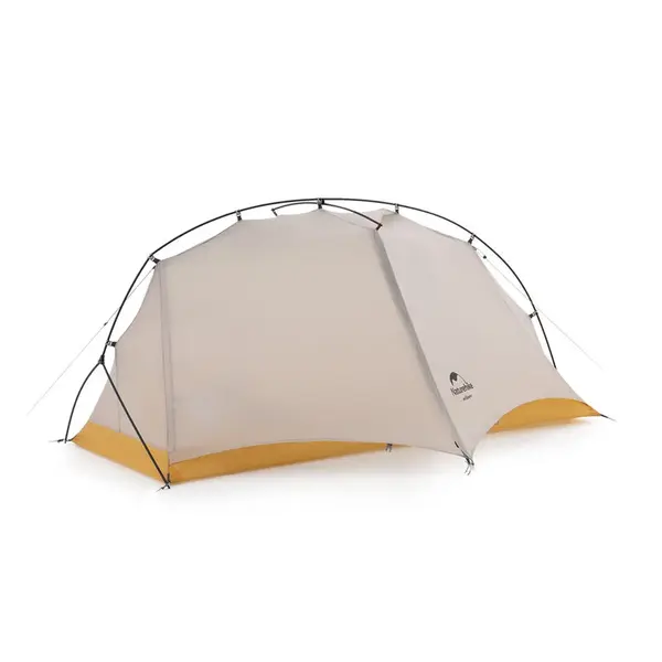 Одноместная палатка Naturehike NH21ZP003 - Серая/Желтая