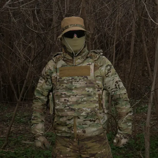 Бронежилет Militex Modular X-1 (Збільшена площа захисту) Multicam USA original (без підсумків)