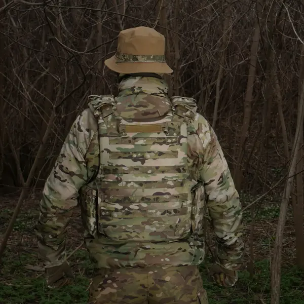 Бронежилет Militex Modular X-1 (Збільшена площа захисту) Multicam USA original (без підсумків)