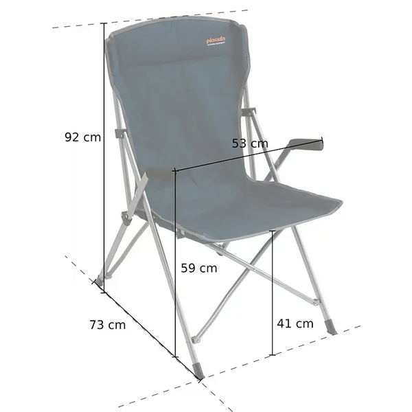 Розкладне крісло-стульчик Pinguin Guide Chair, 48х34х46см, Petrol