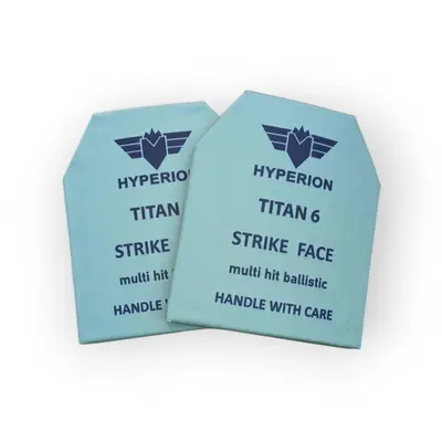 Бронеплити титано-керамічні 6 класу, TITAN -6 розмір М 250*300, 3,0кг