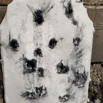 Бронеплити титано-керамічні 6 класу, XL 285*350