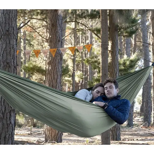 Подвійний гамак Naturehike подвійний оливковий