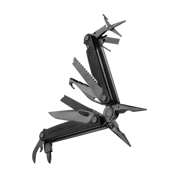 Мультиінструмент Leatherman CHARGE PLUS BLACK, чохол Molle