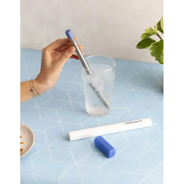 Фільтр для води LifeStraw SIP, 1 шт з футляром для перенесення, Midnight Blue