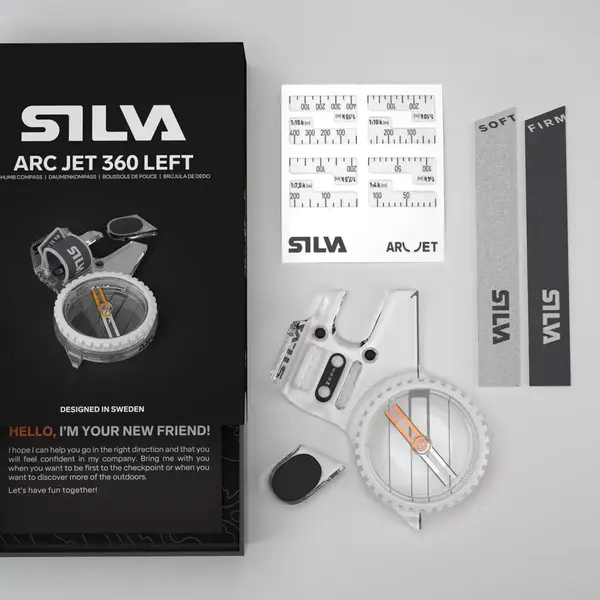 Компас для лівої руки Silva Arc Jet 360 Left