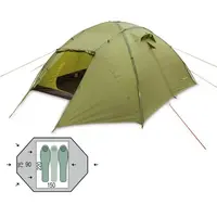 Pinguin Tornado 2 Dural Two-Person Tent, Green (PNG 124.2)   Pinguin Tornado 2 Dural Two-Person Tent, Green (PNG 124.2)
