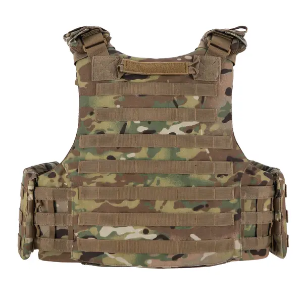 Бронежилет Kiborg Modular X-1 (Збільшена площа захисту) Multicam (без підсумків)