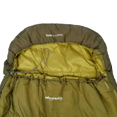 Правостороній спальний мішок Pinguin Safari (4/1°C), 190 см - Хакі