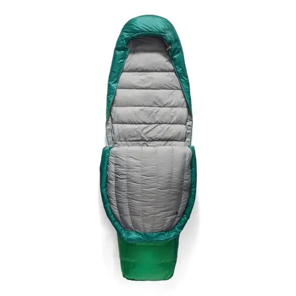 Лівостороній спальний мішок Sea to Summit Ascent -1C/30F Long, Rain Forest Green 198 см