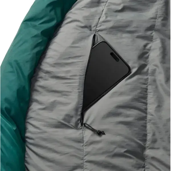 Лівостороній спальний мішок Sea to Summit Ascent -1C/30F Long, Rain Forest Green 198 см