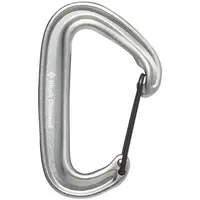 Серый карабин Black Diamond MiniWire (23 г)