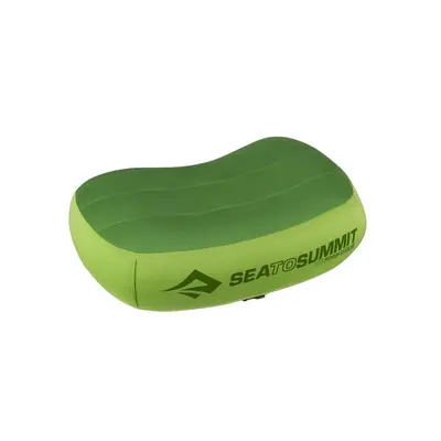 Компактная надувная подушка Aeros Premium Pillow Олива - 11х34х24см